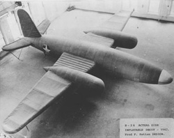 B-26 full-size inflatable decoy Patten company